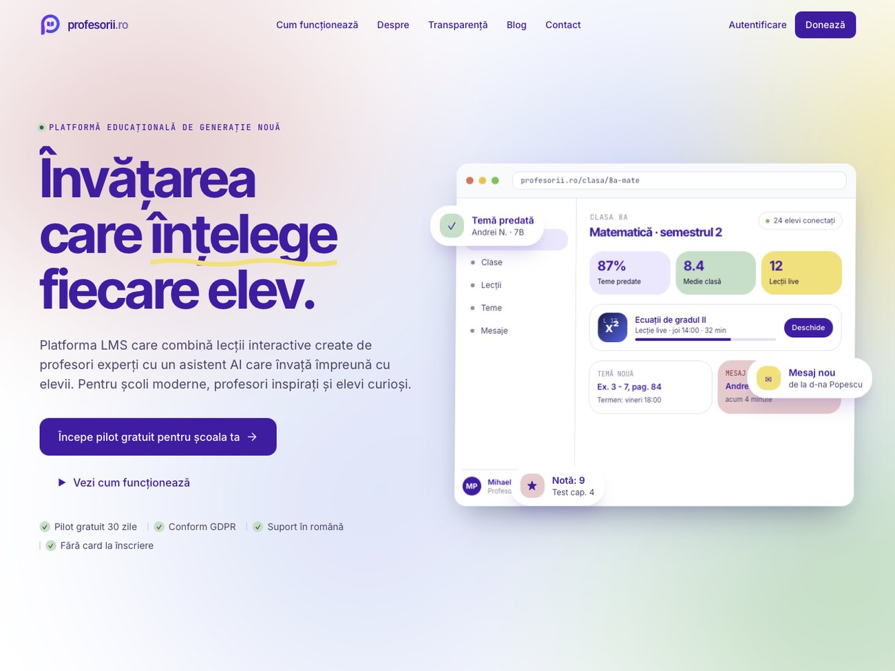 Profesorii.ro